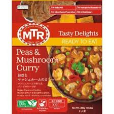 MTR Peas & Mushroom Curry 300gms - Click Image to Close